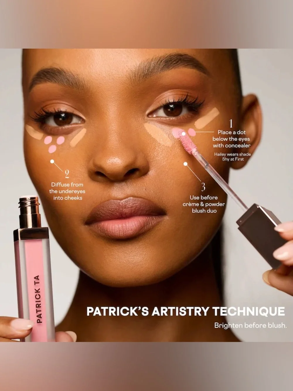 Patrick Ta Liquid Transition Brightening Blush - Did You Notice